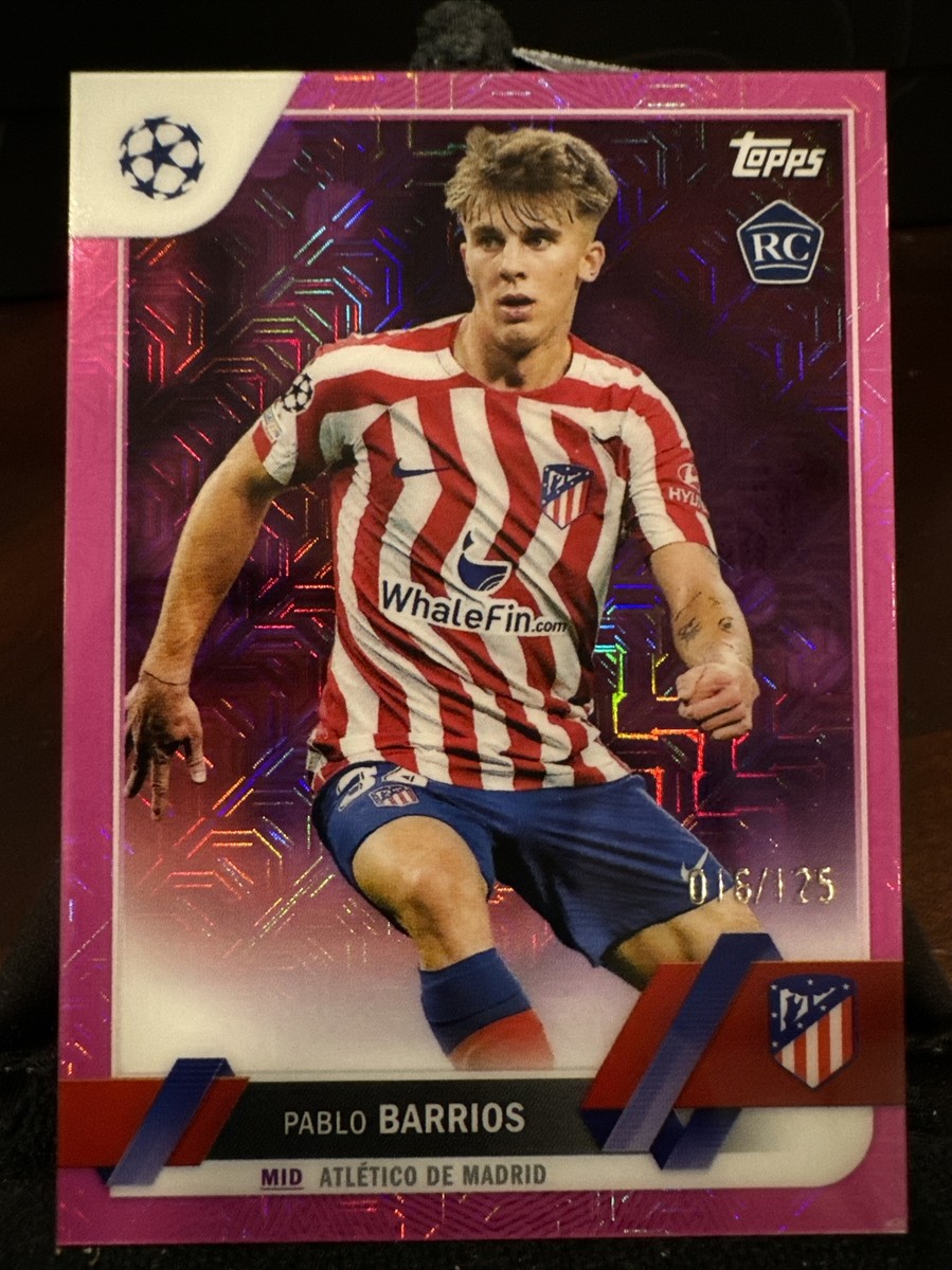 Pablo Barrios 2022-23 Topps UEFA Japan /125 RC | eBay