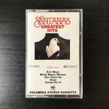 Santana's Greatest Hits by Santana Cassette, 1974, Columbia 