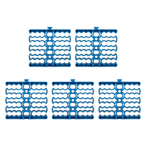Set 5X Fermacavi da Muro - Organizer Cavi PC Scrivania - 5X Passacavi 120X Fili - Afbeelding 8 van 9