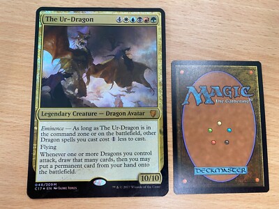 The Ur-Dragon FOIL - **Oversized** Card (Magic/MTG) | eBay