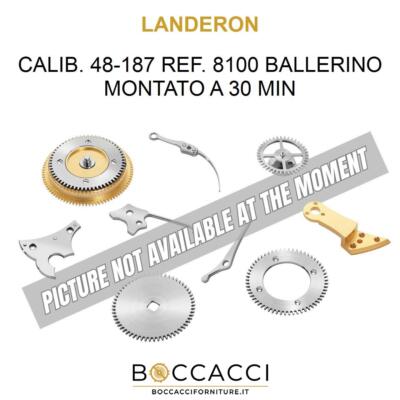 LANDERON CALIB. 48-187 REF. 8100 BALLERINO MONTATO A 30 MIN Calib: 187, 48 (E...