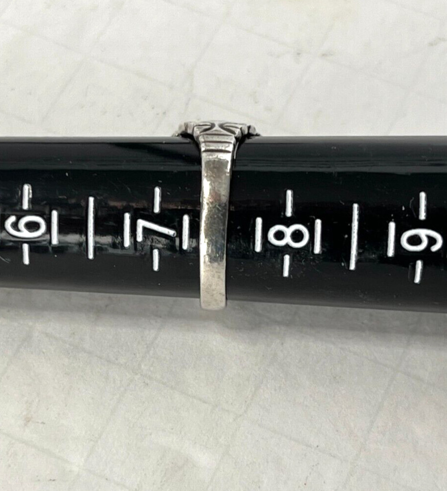 NF White MOONSTONE Solid Sterling Silver 925 Art … - image 10