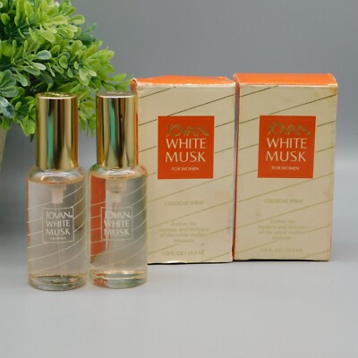 2-Jovan White Musk By Coty for Women Cologne Spray ml