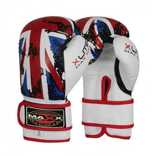 Maxx Leather Boxing Gloves,MMA,Sparring Punch Bag,Muay Thai Training Gloves Pad - Picture 3 of 3