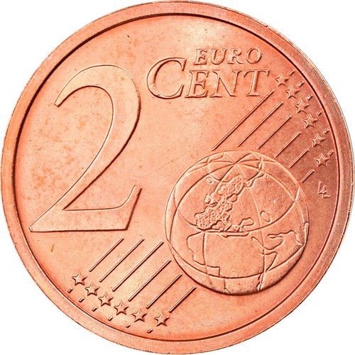 [#818852] Bundesrepublik Deutschland, 2 Euro Cent, 2004, Berlin, STGL, Copper Pl - Bild 2 von 2