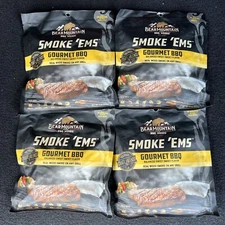 Bear Mountain BBQ Gourmet Smoke 'Ems 24oz In Total - 4 Pack