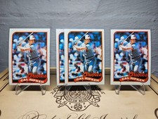 CAL RIPKEN JR Topps #250 Lot (4) 1989 Baltimore Orioles HOF