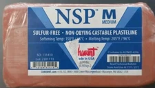 Chavant NSP Medium 02 lb Non Drying Clay Brown Sulfur Free Castable Plasteline