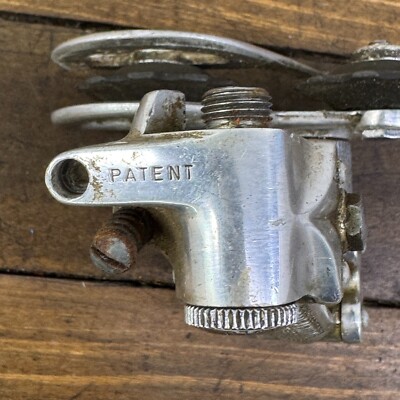 パーツ campagnolo NUOVO RECORD PATENT-73 RD Vintage Campagnolo Nuovo Record Rear Derailleur Pre Date Stamp 60s