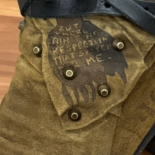 AS 98 Hercegovina olivbraune Wildleder spitz zulaufende Stiefeletten Größe 38 7,5-8 - Bild 13 von 21
