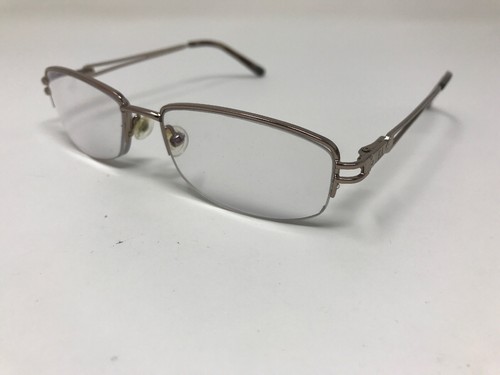 Elizabeth Arden Eyeglasses EA6015 A-1 53-17 135 Bronze Half Rimless Flex TL81