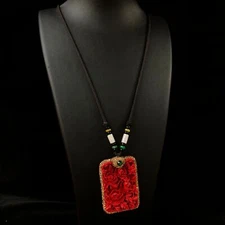 Vintage Necklace Pendant For Women Statement Party Evening Jewelry Accessories