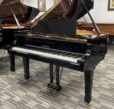 Yamaha C5 6'6" Grand Piano - Picarzo Pianos - Videos - Polished Ebony Model