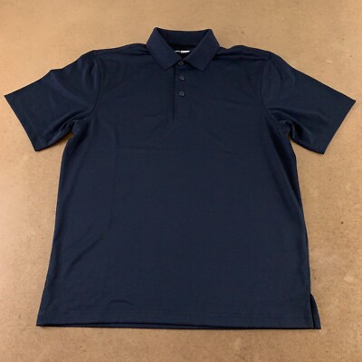 CornerStone Men's Size Small Deep Navy Short Sleeve Select Snag Proof Polo New