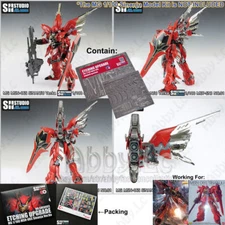 for MG 1/100 Sinanju ver ka Model OVA SH Studio Details Add on Part Etch Sheet