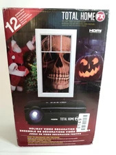 Total Home FX Window LED Video Projector Holiday Decorating Kit