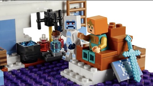 ❄️ LEGO® 21186 MINECRAFT ""El Castillo de Hielo"" ENVÍO GRATUITO ❄️ SELLADO DE FÁBRICA❄️ - Imagen 6 de 11