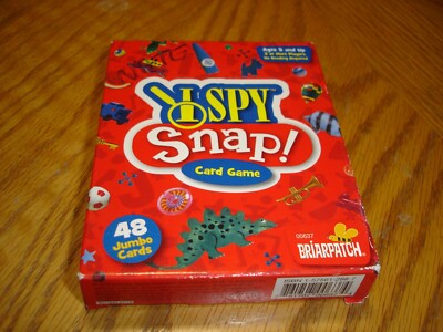 New I Spy Snap Card game 48 jumbo cards from Briarpatch | eBay