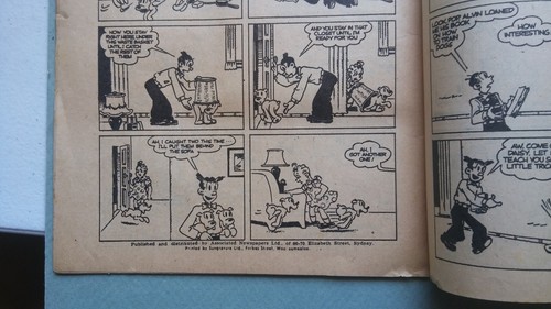 Vintage comic Blondie & Dagwood Daisy & Her Pups # 11 C 1.r - Picture 4 of 4