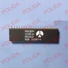 10PCS Microprocessor IC ROCKWELL DIP-40 R65C02P4 11450-14 R65C02P4E