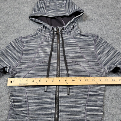 Lululemon Women's Hooded Define Jacket Womens Size 6 Gray Nulu