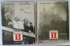 OSTERREICH II DER LANGE / DIE WEIDERGEBERT 2 HC GERMAN BOOK SET - HUGO PORTISCH 