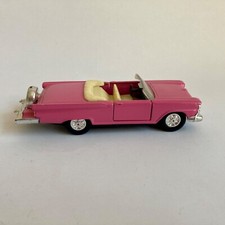 1950s Ford Thunderbird 8801 Die-cast Car Convertible Pink 140 Scale 1950s Ford Thunderbird 8801 Die-cast Car Convertible Pink 140 Scale