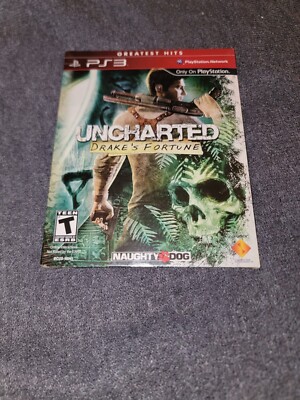 Uncharted: Drake's Fortune PlayStation 3 PS3 Factory Sealed Greatest Hits NEW!