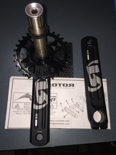 ROTOR REX3 crankset Single 30t BOOST 1x - 第 2/8 張圖片