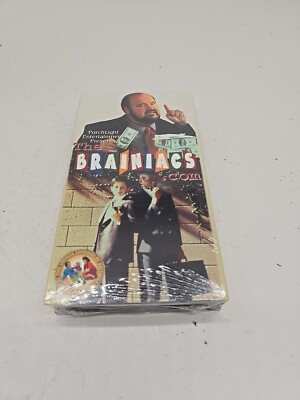 VTG NEW SEALED THE BRAINIACS.COM VHS
