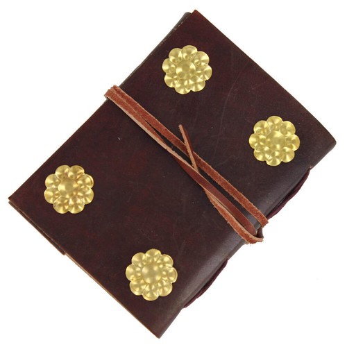 Handmade Peasant Diary Journal | Genuine Leather Cover with Recycled Pages - Picture 5 of 5