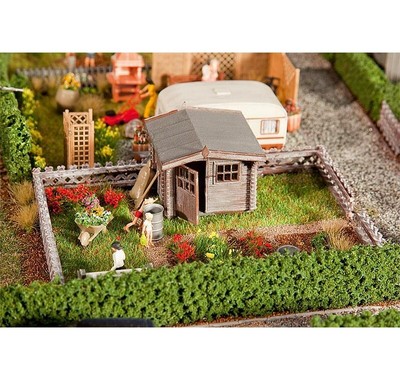 Faller 180492 Schrebergarten mit kleinem Gartenhäuschen
