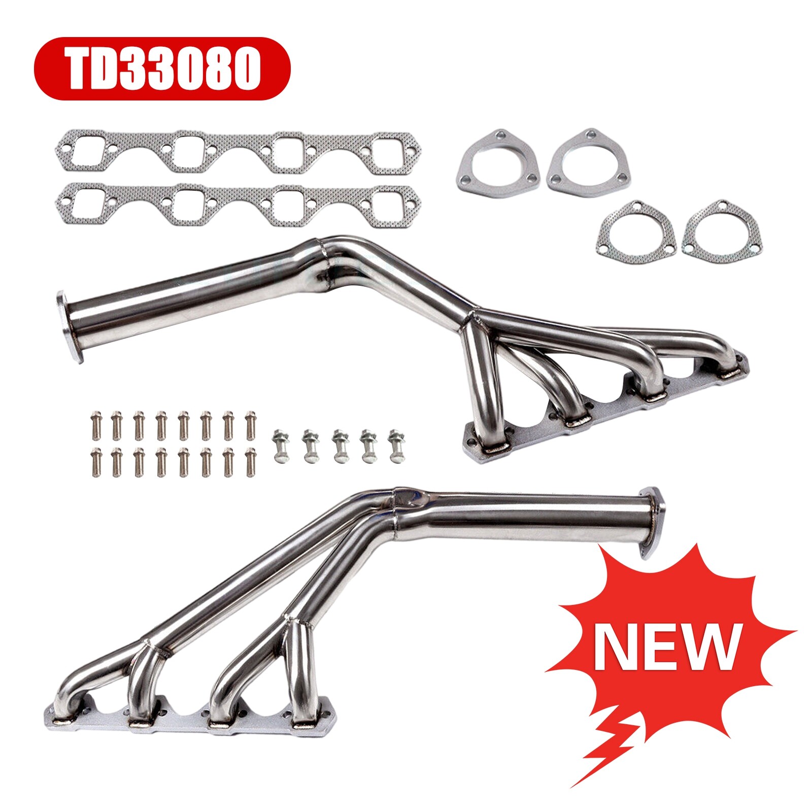 Stainless Steel Manifold Headers for Ford 19641970 Mustang 260/289/302