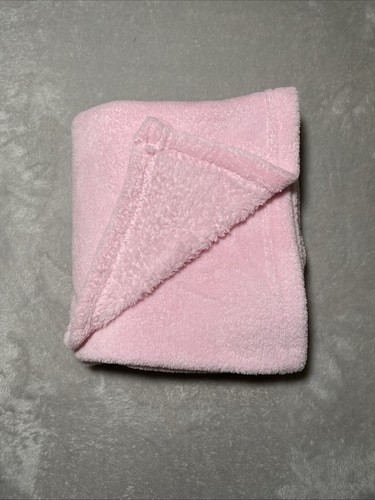 Baby Starters Pink Blanket Brown Monkey Star Wand Flower Soft Plush Fleece Lovey - Picture 2 of 4