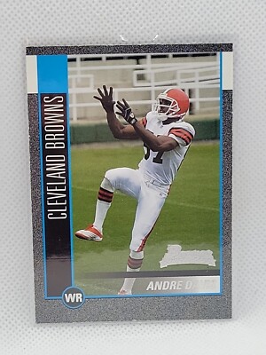 Andre Davis 2002 Bowman Football Rookie Silver #120 #111/250 NrMt