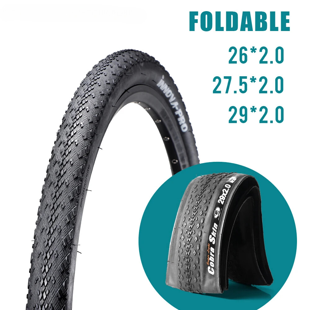 Bicycle Tire 26x2.0/27.5x2.0/29x2.0 Foldable 26'' Ultralight