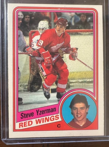 1984-85 O-Pee-Chee #67 Steve Yzerman RC ROOKIE Detroit Red Wings Sharp!
