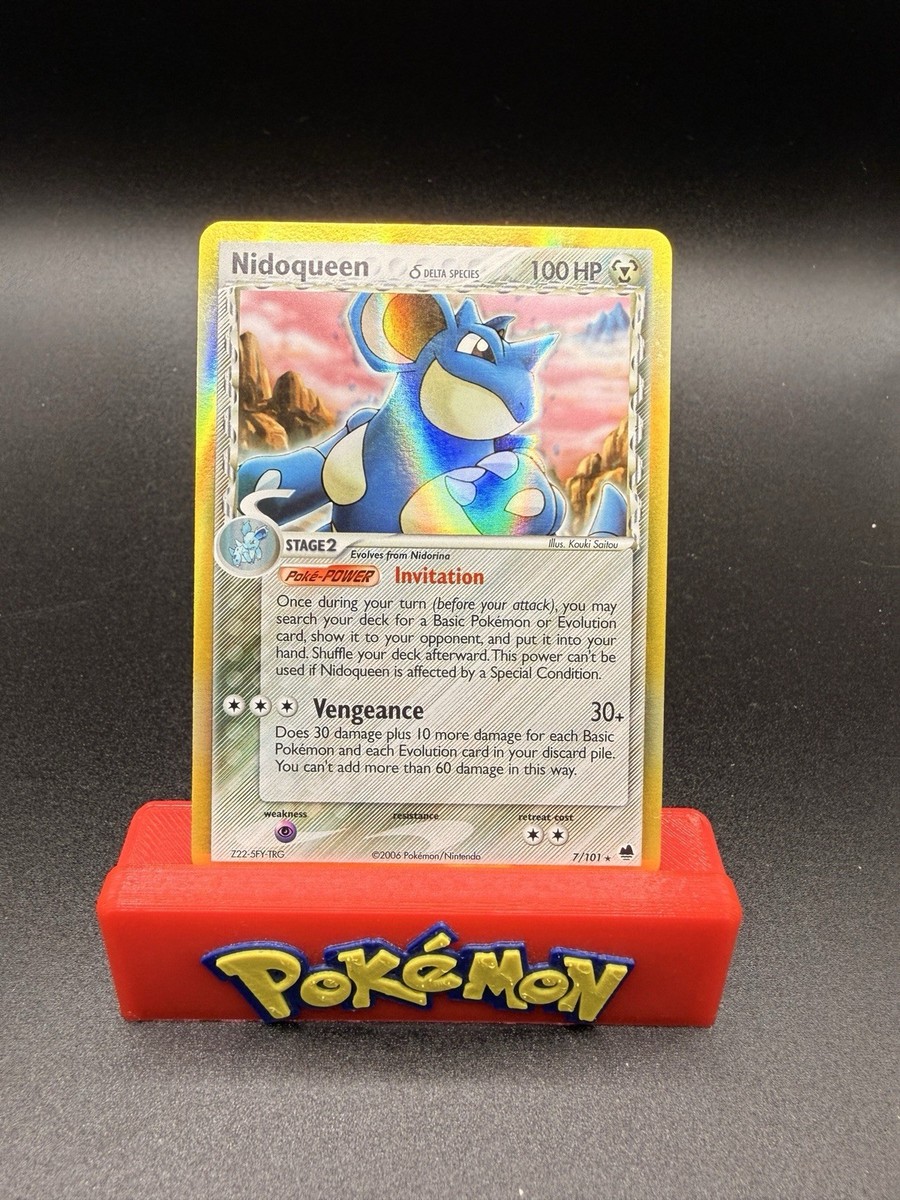 Nidoqueen (Delta Species) 7/101 Dragon Frontiers Holo Mid-Era