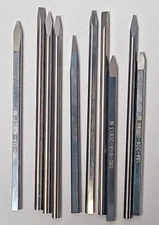 Lot 10 Solid Carbide 1/8" Engraving Bits Watchmaker Jewelry Lathe Graver CNC