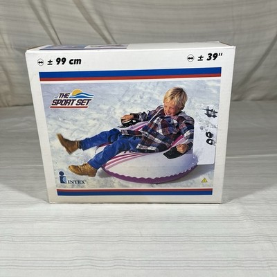 VTG NOS 2001 Intex The Sport Set Snow Water Inner Tube Sled Size 39  NIB #68202