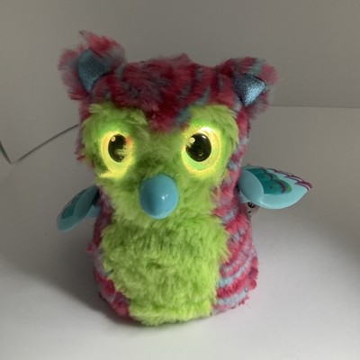 Hatchimals Fabula Forest Pink Green Owl Toy