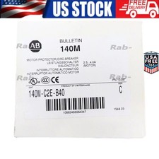 140M-C2E-B40 Allen Bradley Motor Protector Circuit Breaker US FREE TAX