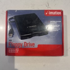 New Open Box - Imation USB Floppy Drive Model D353FUE For Macintosh PC Systems