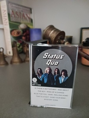 Status Quo ''Blue For You'' Original     U.S.A.     Cassette (No Title Of Album)