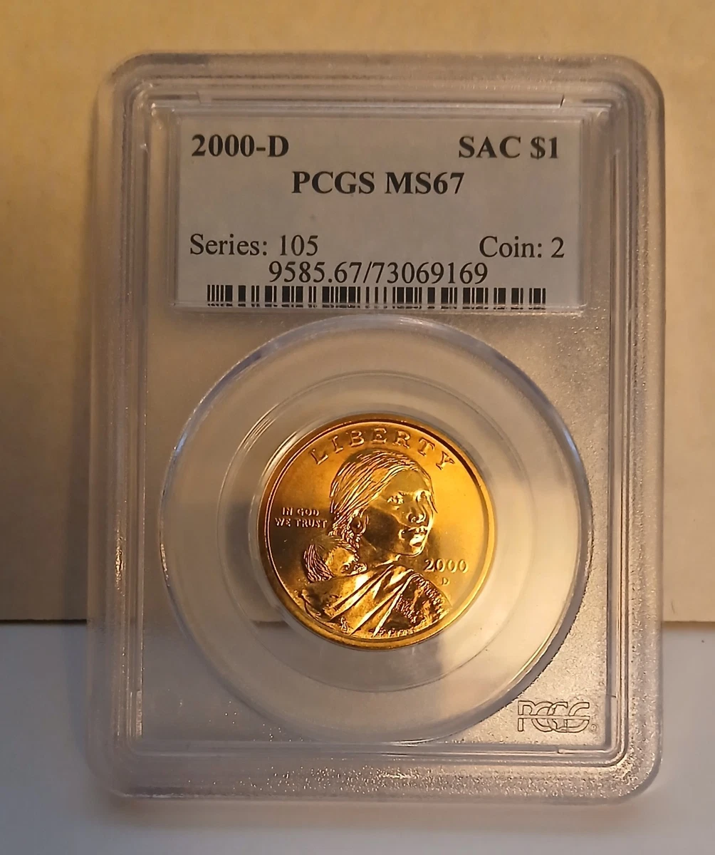 MS 67 Graded 2000 Native American Dollars (2000-Now) for sale | eBay