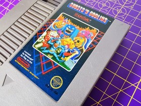 Ghosts 'n Goblins 5 screw NES ntsc USA Nintendo Cartridge + Dust Sleeve