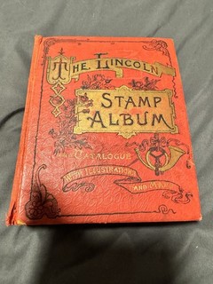 The Lincoln Stamp Album With Vintage Worldwide Inside