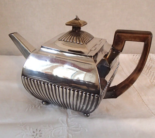 Georgian Sterling Silver Tea Pot Hallmarked London 1804 Stephen Adams 11