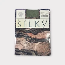 Berkshire Silky #4527 Sagebrush Sheer Lycra Full Control Top Pantyhose (Size 1)