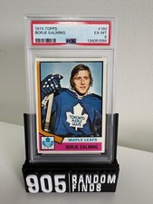 1974 TOPPS BORJE SALMING RC ROOKIE #180 PSA 6